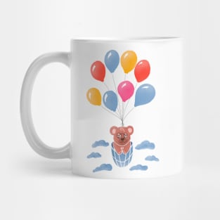 Teddy Bear and Balloons Mug